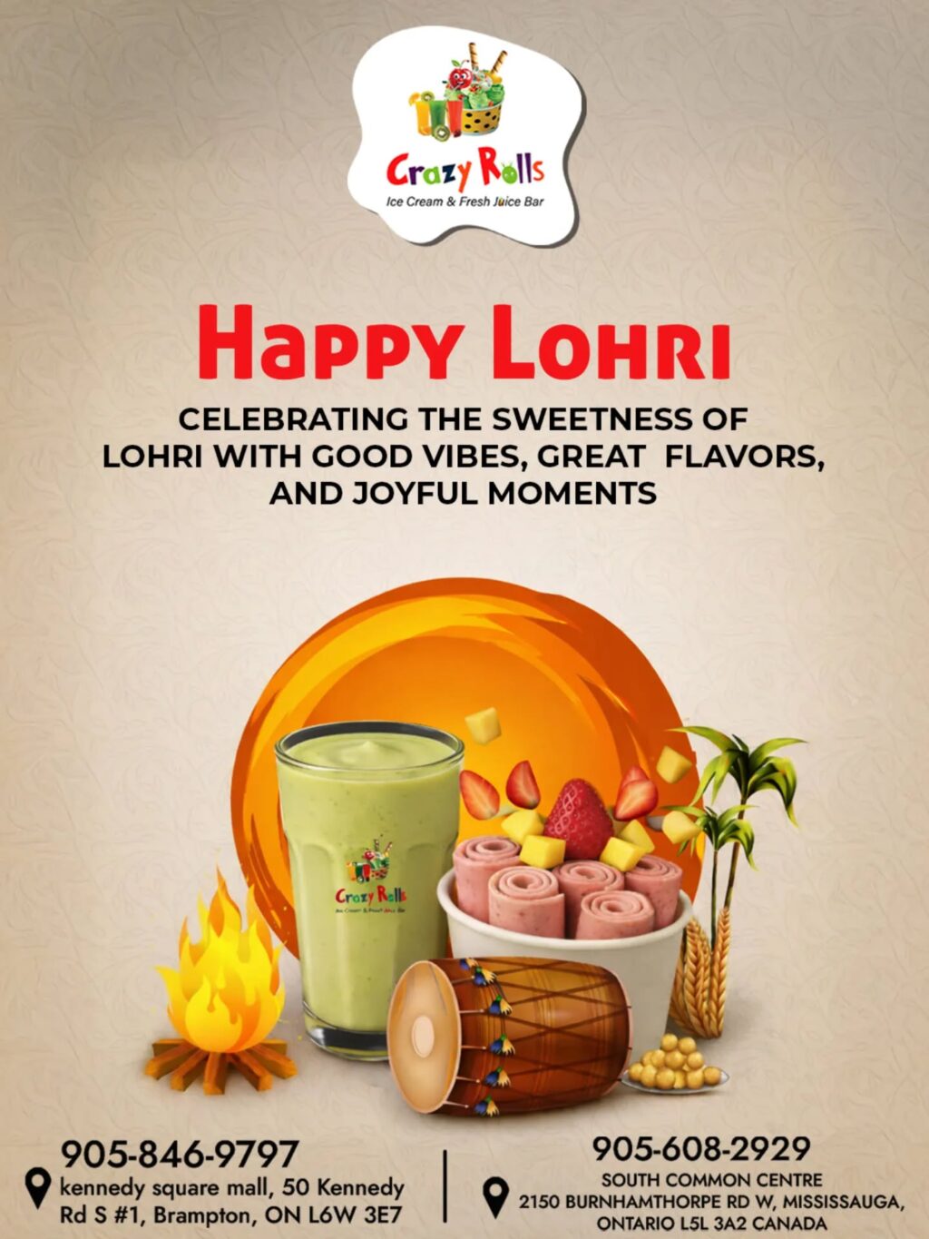 Instagram post from crazyrolls.ca. This post is in position 4.